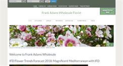 Desktop Screenshot of frankadamswf.com